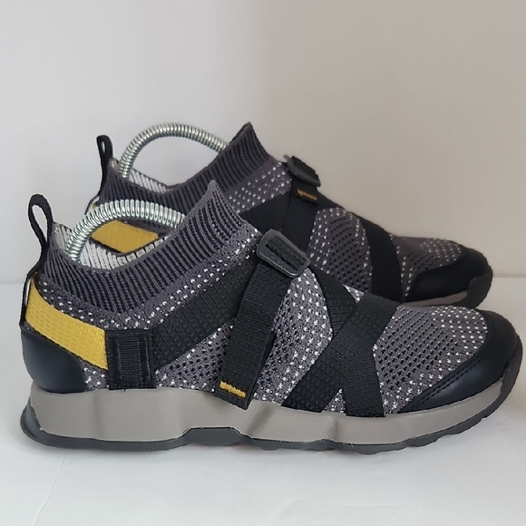 Chaco Shoes - Chaco Stylish Black, gray and yellow sneakers